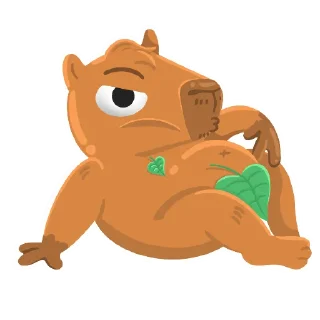 Стикер Capy - 6