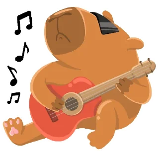 Стикер Capy - 3