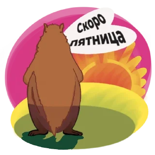 Стикер Капибара в ЦОДе - 2