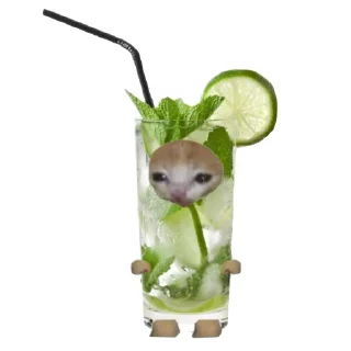 Стикер Cat food🍅🥬🍄🥒🥦 - 4