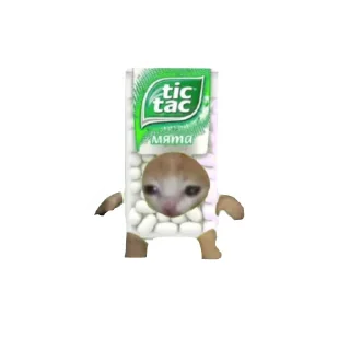 Стикер Cat food🍅🥬🍄🥒🥦 - 1