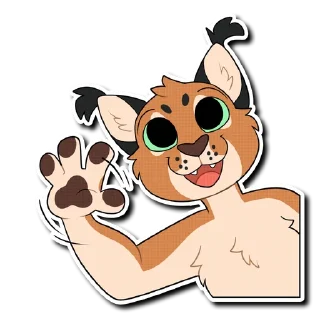 Стикер Caracal - 4