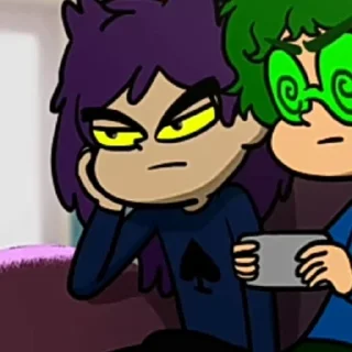 Стикер ♤𝙺𝚒𝚗𝚐 𝚘𝚏 𝚜𝚙𝚊𝚍𝚎𝚜♤ - 6