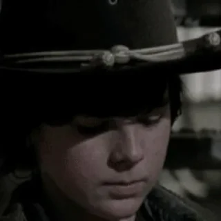 Sticker @TWD_FAN | Carl Grimes - 1