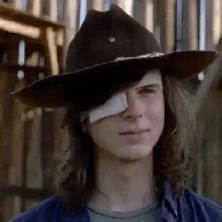 Sticker @TWD_FAN | Carl Grimes - 5