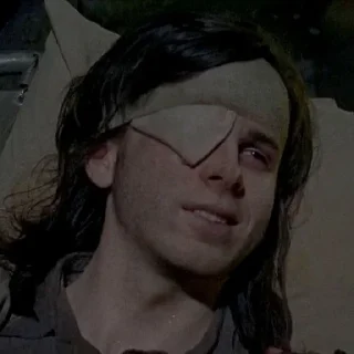 Sticker @TWD_FAN | Carl Grimes - 9