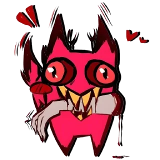 Стикер Alastor Cat ⏤► @weshilwe @MoiStikiBot - 5