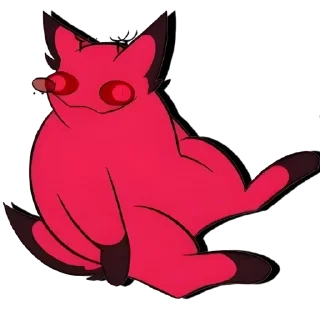 Стикер Alastor Cat ⏤► @weshilwe @MoiStikiBot - 6