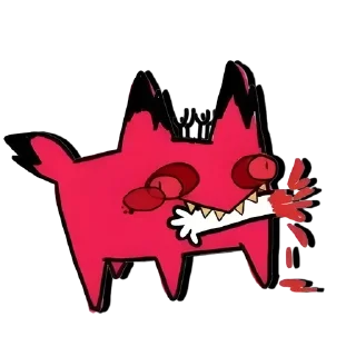 Стикер Alastor Cat ⏤► @weshilwe @MoiStikiBot - 0