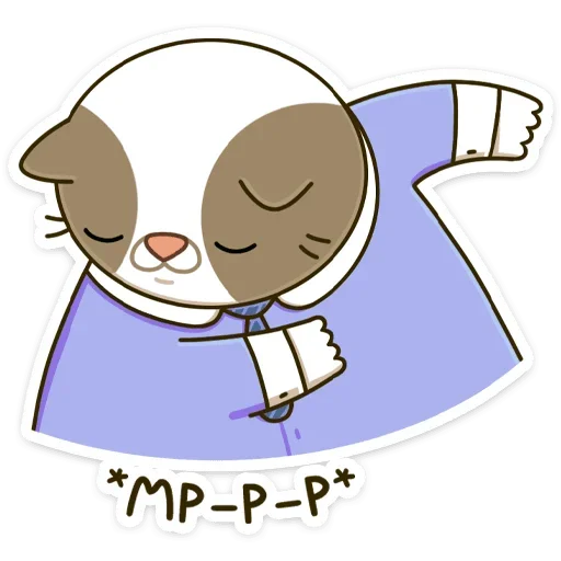 Sticker CatFlixCatFlixpacks - 1