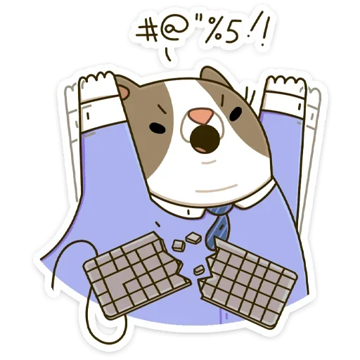 Стикер CatFlixCatFlixpacks - 1