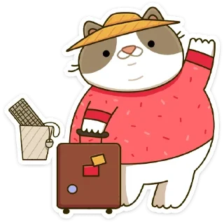 Стикер CatFlix @stickersb2b - 8