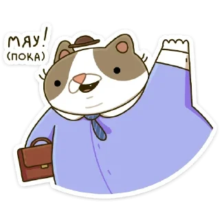 Стикер CatFlix @stickersb2b - 3