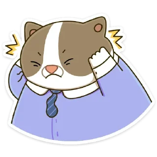 Стикер CatFlix @stickersb2b - 7