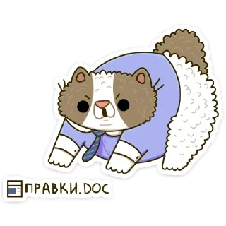 Стикер CatFlix @stickersb2b - 0