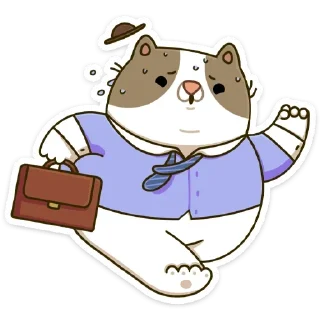 Стикер CatFlix @stickersb2b - 1