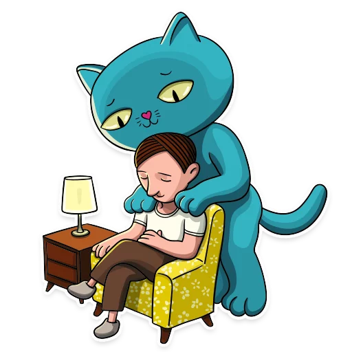 Sticker Cat My Life - 1