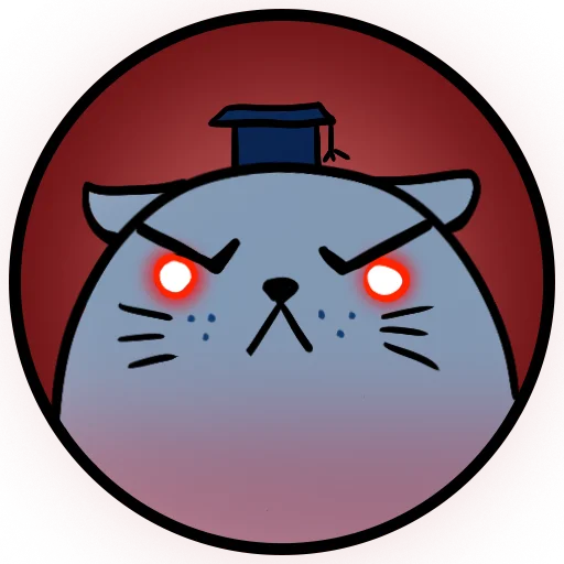 Sticker CatNCFU - 1