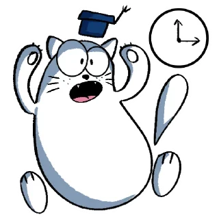 Стикер Cat_NCFU - 9