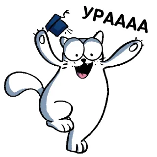 Стикер Cat_NCFU - 3