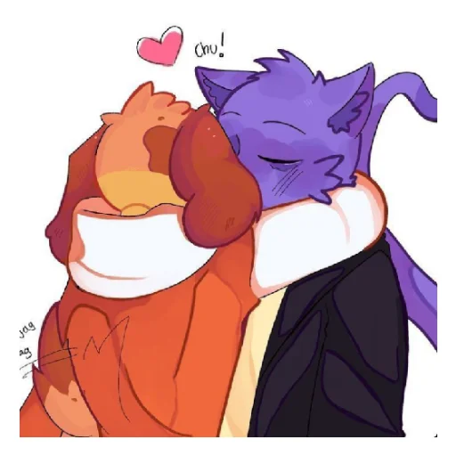 Sticker CatNapCatNapushka - 1