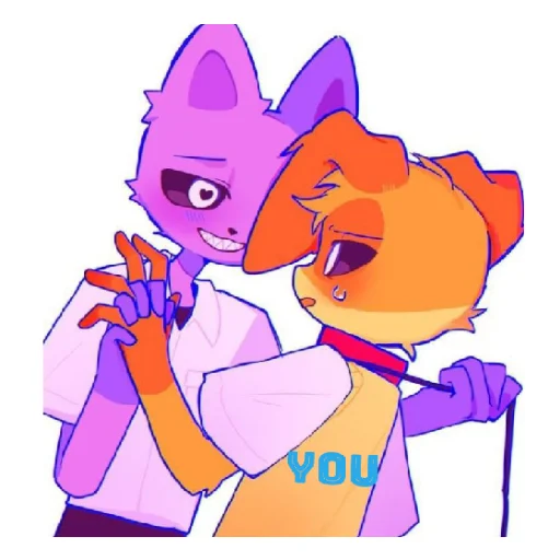 Sticker CatNapCatNapushka - 1