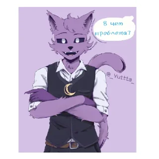 Sticker CatNap @CatNapushka - 5