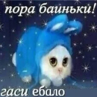 Стикер Cat_sm - 10