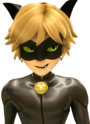 Cat Noir -  Miraculous : @Characters_stickers - 