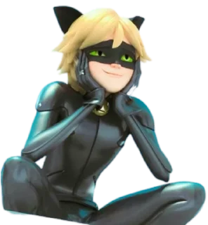 Sticker Cat Noir -  Miraculous : @Characters_stickers - 3
