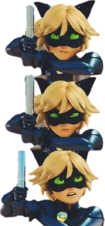Sticker Cat Noir -  Miraculous : @Characters_stickers - 5