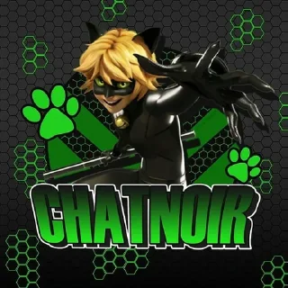 Sticker Cat Noir -  Miraculous : @Characters_stickers - 2