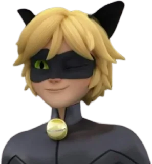 Sticker Cat Noir -  Miraculous : @Characters_stickers - 8