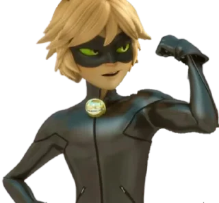 Sticker Cat Noir -  Miraculous : @Characters_stickers - 6