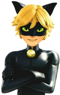 Sticker Cat Noir -  Miraculous : @Characters_stickers - 1