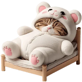 Стикер Белые мишки @Nyasticks - 4