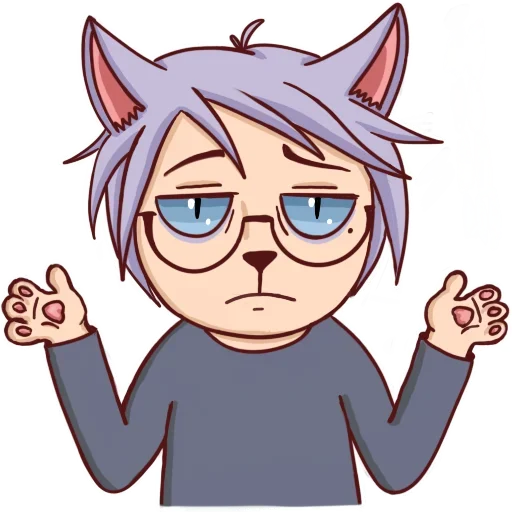 Cat boy for you @stickersb2b - 