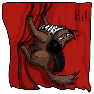 Sticker Cat_Draculaa_@mnk_ceramics - 2