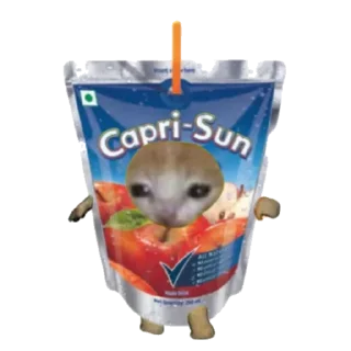 Стикер Типо коты еда (@sofa_gachaUkraine) - 1