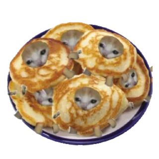 Стикер Типо коты еда (@sofa_gachaUkraine) - 6