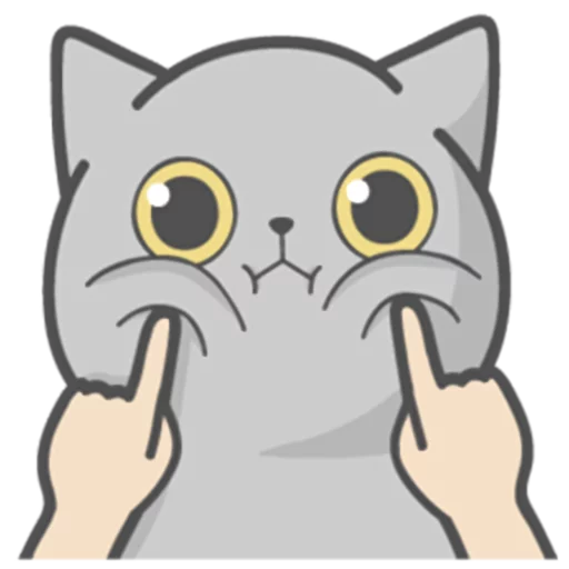 Стикер Cat_fullmoon - 1