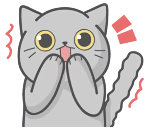 Sticker Cat_fullmoon - 1