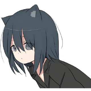 Sticker Кошечка-тян @Nyasticks - 6