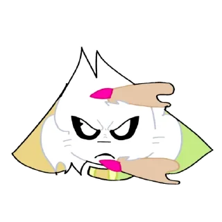 Стикер Cat._.muzzle._.meow - 11