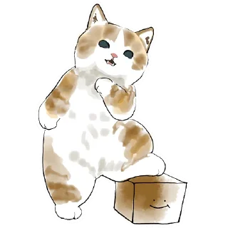 Sticker Кошачий чат @Nyasticks - 8