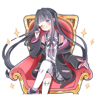 Стикер Худи-кошка @Nyasticks - 4