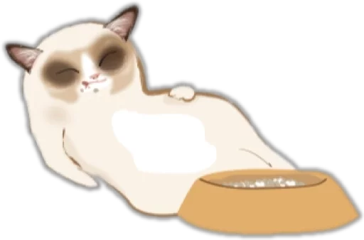 Стикер Catinabadmood - 1