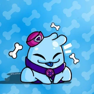 Sticker Скуик💙 @karin_lol @TgEmodziBot - 2