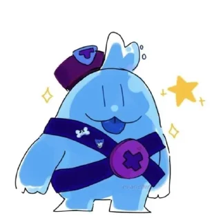 Sticker Скуик💙 @karin_lol @TgEmodziBot - 9