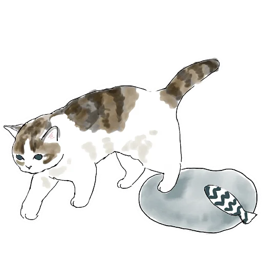 Стикер Cats_chat2_Nyasticks - 1